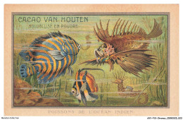 Delcampe - AXYP10-0681-CHROMOS - Cacao Van Houten - Solubilité En Poudre - Poissons De L'océan Indien - Van Houten