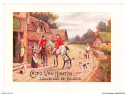 Delcampe - AXYP10-0683-CHROMOS - Cacao Van Houten - Solubilité En Poudre - Des Hommes Sur Des Chevaux - Van Houten