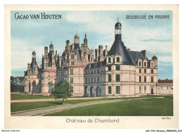 Delcampe - AXYP10-0678-CHROMOS - Cacao Van Houten - Solubilité En Poudre - Chateau De Chambord - Van Houten
