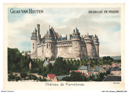 Delcampe - AXYP10-0673-CHROMOS - Cacao Van Houten - Solubilité En Poudre - Chateau De Pierrefonds - Van Houten