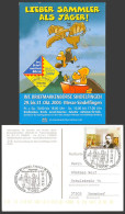 Delcampe - Int. Stamp Exchange Day Sindelfingen Exhibition Flying Dragon Bird 2004 Postcard - Esposizioni