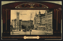 Delcampe - AK Erfurt, Hotel Am Bahnhofsplatz Im Passepartout - Erfurt