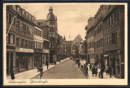 Delcampe - AK Schweinfurt, Partie In Der Spitalstrasse - Schweinfurt