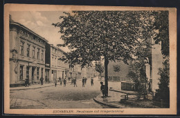 Delcampe - AK Eschweiler, Gasthaus Alt-Heidelberg, Neustrasse Mit Kriegerdenkmal - Eschweiler