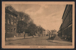 Delcampe - AK Eschweiler, Langwahn, Strassenpartie Mit Passanten - Eschweiler