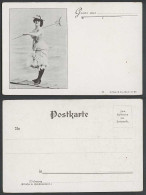 Delcampe - Glamour Woman Lady Girl Carrying Fishing Net Fishery Gruss Aus Old U.B. Postcard - Fischerei