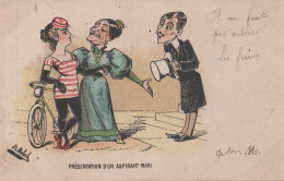 Delcampe - CPA MOLOCH - Humour - Vélo - Présentation D'un Futur Mari - 1905 - Moloch