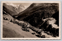 Delcampe - Vallee D'Anniviers Ayer Vue Sur Le Rothorn Moming Le Besso Le Gabelhorn Carte Postale Postcard - Ayer