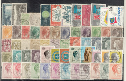 Delcampe - LUXEMBOURG Luxemburg " Varied Lot 60 Older Stamps O Vfu " From Recent Obtained Collections - Autres & Non Classés