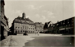 Delcampe - Burgstädt - Brühl Mit Rathaus - Burgstädt