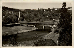 Delcampe - Saalburg, Blick Vom Klosterweg - Ebersdorf