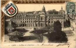 Delcampe - Caen - La Place De La Republique - Caen