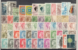 Delcampe - LUXEMBOURG Luxemburg " Varied Lot 60 Older Stamps O Vfu " From Recent Obtained Collections - Autres & Non Classés