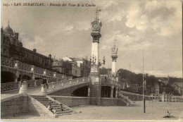 Delcampe - San Sebastian - Rotonda Del Paseo - Guipúzcoa (San Sebastián)