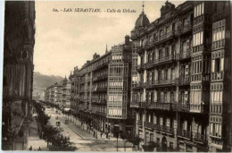 Delcampe - San Sebastian - Calle De Urbieta - Guipúzcoa (San Sebastián)