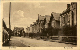 Delcampe - Chauny - Gartenstrasse - Feldpost - Chauny