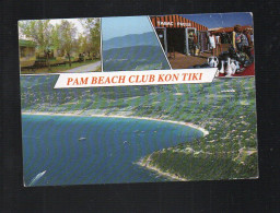Delcampe - Cpm  Ramatuelle Golfe De Saint Tropez Kon Tiki , Pam Beach Club Plage De Pampelonne Multivues - Ramatuelle
