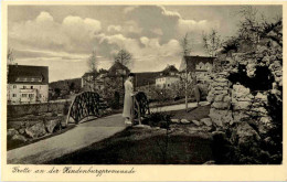 Delcampe - Oberschlema - Grotte An Der Hindenburgpromenade - Bad Schlema
