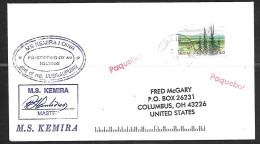 Delcampe - 1993 Paquebot Cover, Finland Stamp Mailed In Helsingborg, Sweden - Briefe U. Dokumente