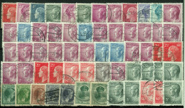 Delcampe - LUXEMBOURG Luxemburg " Varied Lot 60 Older Stamps O Vfu " From Recent Obtained Collections - Autres & Non Classés