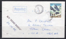 Delcampe - 1984 Paquebot Cover, Oslo, Norway - Briefe U. Dokumente