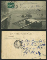 Delcampe - PARIS FLOOD 1910 Postcard Pont De La Concorde, La Neige - Catastrofi