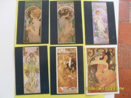 Delcampe - MUCHA 26 CP TIRAGE 1993 - Mucha, Alphonse