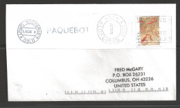 Delcampe - 1997 Paquebot Cover, Norway Stamp Used In Algeciras, Spain - Lettres & Documents