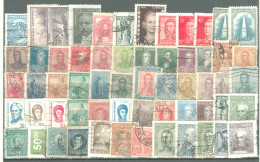 Delcampe - ARGENTINA  Argentinien Argentine " Varied Lot 60 Older Stamps O Vfu " From Recent Obtained Collections - Lots & Serien