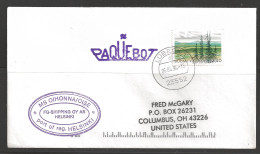 Delcampe - 1994 Paquebot Cover, Finland Stamp Used In Lubeck Germany - Briefe U. Dokumente