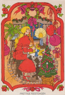 Delcampe - Nederland Gouda Zuid Holland Kerstmis Illustratie Meisjes Kerstboom #SCG190 - Gouda