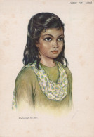 Delcampe - Nederland Gouda Portret Indiaas Meisje Lily Eversdyk Smulders #SCG168 - Gouda