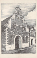 Delcampe - Nederland Ootmarsum Historisch Trapgevelhuis Architectuur Afgestempeld #SCG080 - Ootmarsum
