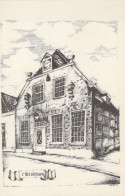 Delcampe - Nederland Ootmarsum T Klokhuis Met Gevelklok Unposted #SCG079 - Ootmarsum