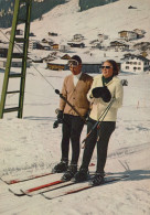 Delcampe - Österreich Lech Königliche Familie Skifahren Skilift März 1969 Unposted #SCG067 - Lech