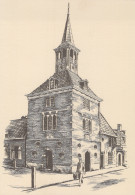 Delcampe - Nederland Makkum Waaggebouw Gebouwd 1698 Architectuur Gefrankeerd #SCG071 - Makkum