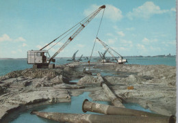 Delcampe - Nederland Harderwijk Zuiderzeewerken Dijkbouw Unposted #SCG811 - Sonstige & Ohne Zuordnung