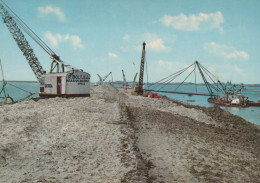 Delcampe - Nederland Harderwijk Zuiderzeewerken Dijkbouw Kraan Werf Verzonden #SCG808 - Sonstige & Ohne Zuordnung