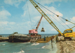 Delcampe - Nederland Harderwijk Dijkbouw Zuiderzeewerken Unposted #SCG810 - Sonstige & Ohne Zuordnung