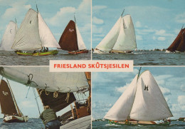 Delcampe - Nederland Sneek Skûtsjesilen Traditionele Zeilboten Watersport Verstuurd #SCG741 - Sneek