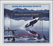 Delcampe - ROMANIA  - 1993  - MARINE LIFE - VITA MARINA - ORCINUS ORCA  - 1 V. -  MNH - - Delfine