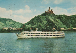 Delcampe - Deutschland Kaub Rhein Dynphina II Burg Pfalzgrafenstein Rheinlandschaft #SCG468 - Kaub