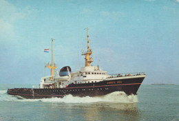 Delcampe - Nederland Delft Zwarte Zee Sleepboot Transport Oblitereerd #SCG482 - Delft