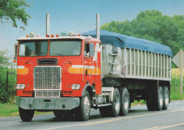 Delcampe - USA Classic American Freightliner Cab Over Engine Dump Truck Transport #SCG407 - Santa Ana