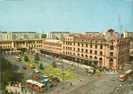 Delcampe - N°43663 Z -cpsm Bucuresti -Piata Gärii De Nord- - Rumänien