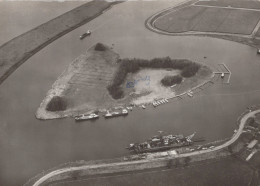 Delcampe - Nederland Kagerplassen Zuid Holland Boterhuiseiland Luchtfoto Real Photo #SCG341 - Maassluis