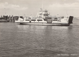 Delcampe - Nederland Maassluis Veerboot De Hoorn Rozenburg Beschreven Real Photo #SCG335 - Maassluis