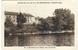 Delcampe - ROYBON - LE MONASTERE VU DE L'ETANG - Roybon