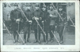Delcampe - Bc688 Cartolina Militari Bruno Ricciotti Peppino Sante Costanze Ezio - Regimente