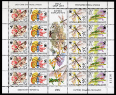 Delcampe - SERVIE EN MONTENEGRO Yt. 3011/3014 MH 5 Series 2004 - Servië